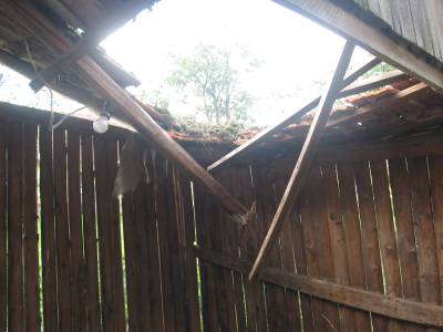 Collapsed Roof