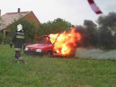 Car On Fire