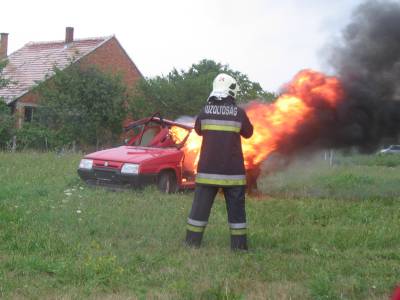 Car On Fire