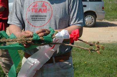 Decorating the May Tree