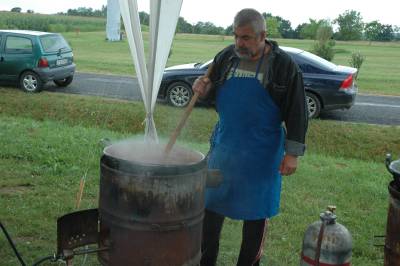 Preparing The Food